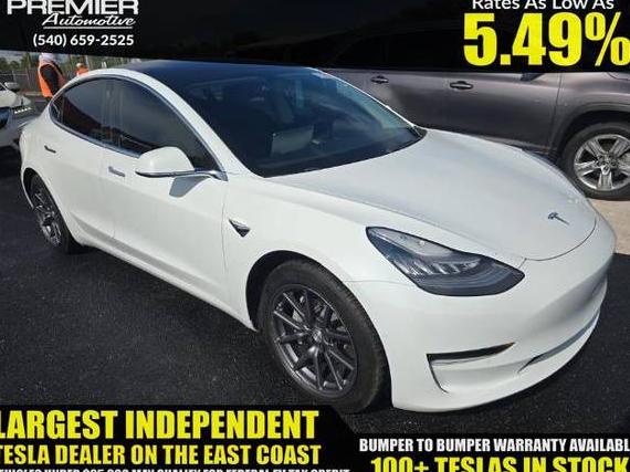 TESLA MODEL 3 2018 5YJ3E1EA5JF053060 image